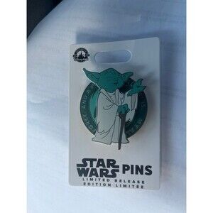 NWT Limited Release Yoda My Ally Is the Force Spinner Disney Pin